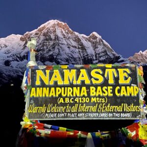 Annapurna base camp trekking – Nepal 26.05-7.06.2026.